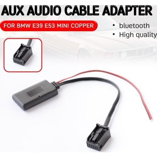Cable Adapter bluetooth Aux Receiver for BMW E85 E86 Z4 2003-2008 for BMW E83 X3 2004-2010 for MINI COOPER 2000-2006
