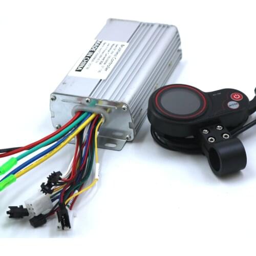 GREENTIME 24V/36V/48V/60V 500/600W BLDC motor controller E-bike brushless speed driver and GT-100 LCD Display one set