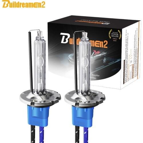Buildreamen2 D2H 10000LM /Pair High Bright AC HID Xenon Bulb Lamp 5000K For Car Headlight Fog Light Compatible 35W 55W Ballast