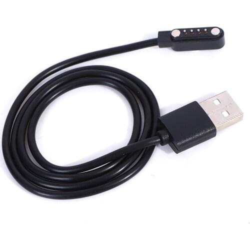 4 Pin 2.54mm spacing Magnetic Charging Cables For Smart Watch KW88 GT88 G3
