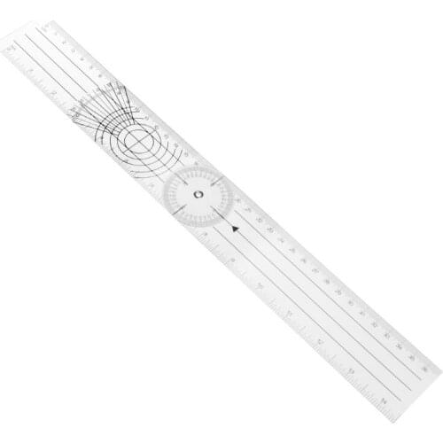 Userful Multi-Ruler 360 Degree Goniometer Angle Spinal Ruler CM/INCH New