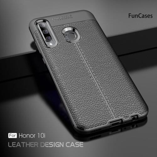 Men Lychee Pattern Protector P Smart Plus 2019 Carcaso Book Cases sFor Accessory Huawei coque Enjoy 9S Honor 10i 20i 20 Lite