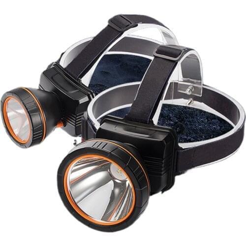 Headlight glare bright rechargeable flashlight dedicated led night fishing small head-mounted induction mine