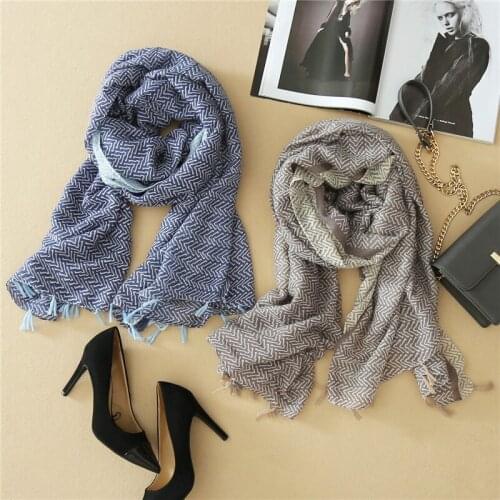 2018 New Geometry Print Tassel Scarf Shawls Wrap Women Geometric Hijab Scarves Muffler Wholesale 10pcs/LOT Free Shipping