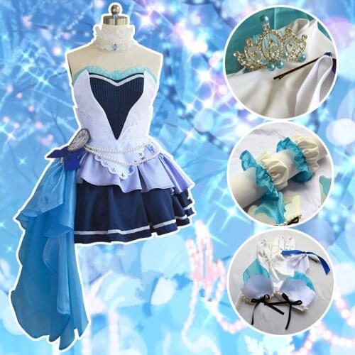 Cinderella girls Shibuya Rin/ranko kanzaki/futaba anzu cosplay costume dress