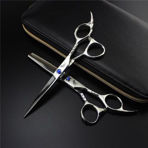 Freelander Brand Hair Scissors 6 inch Professional Negligee Hairdressing Salons Hair Scissors Professional High Quality Clipper