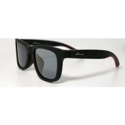 Wellermoz G1 Smart Sunglasses Men Women Fishing Cycling Driving UVR Polarized Square Black Frame Flexible LCD Screen USB Touch