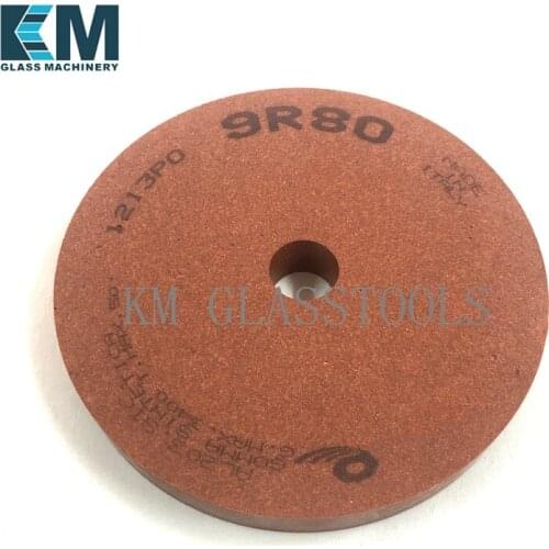 High Quality! 9R80-150x22(Hole)x20mm Cerium Polishing wheels For glass bottom edge final polishing
