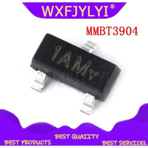 100PCS MMBT3904 SOT23 3904 SOT 2N3904 SMD SOT-23 1AM new transistor