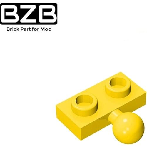 BZB MOC 14417 2x1 One Side Dribbling Board Ball Head 5.88 Creative High Tech Building Block Kids Toys DIY Brick Parts Best Gift