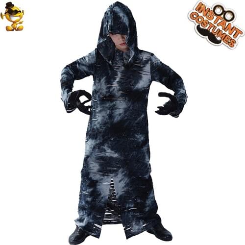 Halloween Party for Boys Scary Zombie Costumes Purim Fancy Dress Up Cosplay Dark Zombie Outfits for Childrens Halloween Gifts
