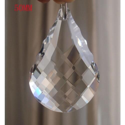 15pcs/lot 50mm crystal lighting parts SUNCATCHER crystal glass chandelier pendant lighting free shipping