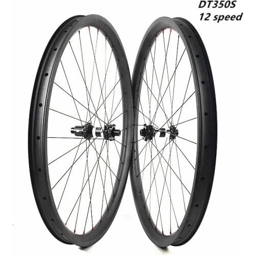 27.5er carbon mtb disc wheels XC 38.5x28mm V tubeless mtb disc bicycle wheelset 12 speed DT350S 110x15 148x12 pillar1420