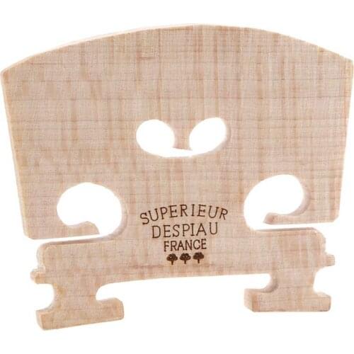 Adjustable Violin Bridge Maple,4/4 Size Violin Fitted Bridge Parts For 4/4 Size Violin