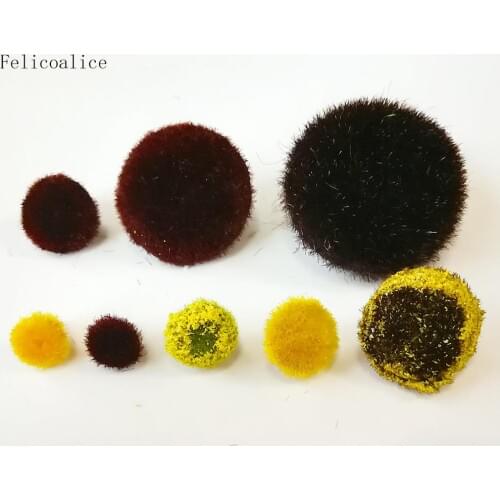 1.5cm-5.5cm Artificial Sunflower Flower Stamens For Craft Nylon Flower Stocking Flower Accessories Chrysanthemum Gerbera Stamens