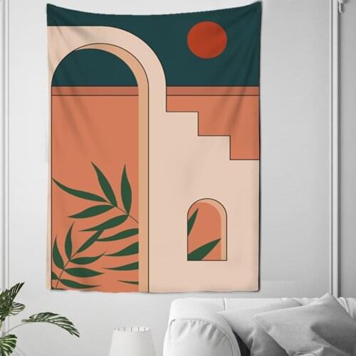 Japanese Tapestry Landscape Wall Hanging Wall Hanging Bohemian Bed Blanket Home Decor Tapestry