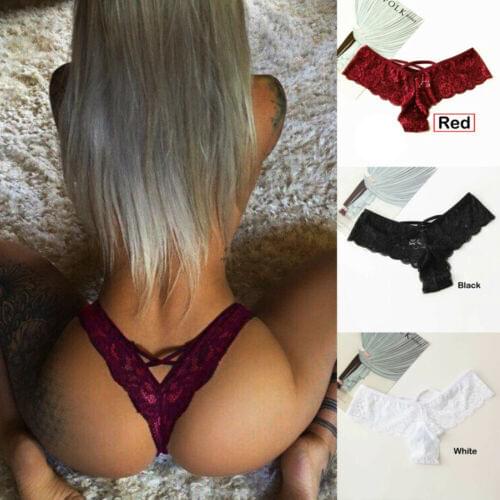 Women´s Sexy Lace Panties Seamless Briefs Plus Size Panties Thong Women Underwear S-3XL