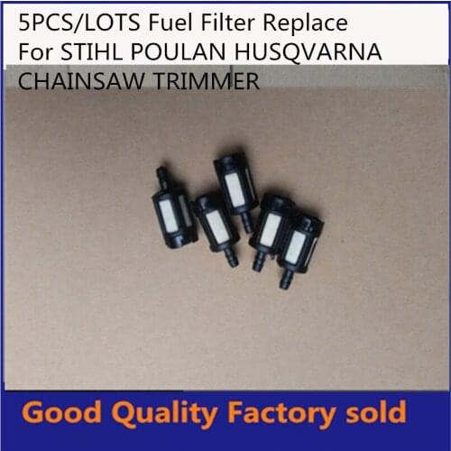 5PCS/LOTS Fuel Filter Replace For CHAINSAW TRIMMER