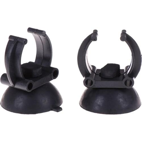 5Pcs LED Lights Heating Rods Clip Aquarium Sucker Suction Cup For Air Line Pipe Tube Wire Holder