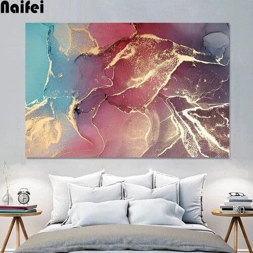Abstract Geometric Artwork 5d Diy Diamond Painting Cross Stitch Full Square/Round Mosaic Diamond Embroidery Wall art Home Decor