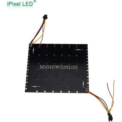 Addressable ws2812b rgb pixel led flexible screen 256 leds/m