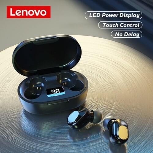 Lenovo XT91 Bluetooth 5.0 Headphones Touch Control Waterproof Wireless Earphones 9D HIFI Stereo Sound Headsets with Charging Box