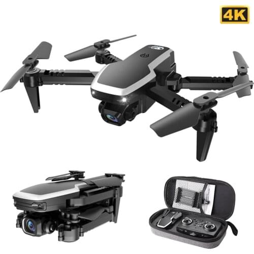 S171 Pro Mini Drone 4K Dual Camera WiFi FPV Altitude Hold Mode Side Flight Drones RC Quadcopter LED Lights Dron with Cameras Toy