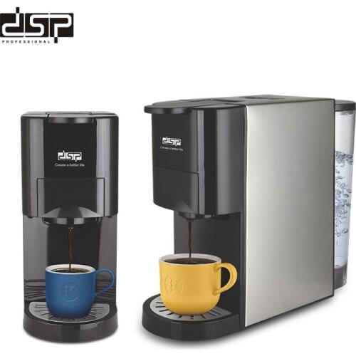 DSP Italian semi-automatic Coffee Machine Home Office Espresso Maker Coffee Powder Filter 220V mini coffee powder dual purpose