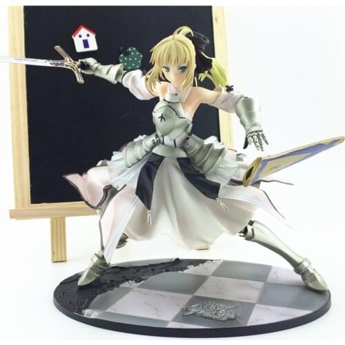 Fate Stay Night Unlimited Codes Saber Lily 1/7 Scale 22cm PVC Action Figure Figurines Collection Model Toy T30