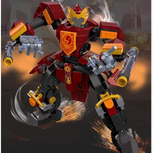 Robot build mecha model kit Constuction blocks Technic Gift For Children Collection Model Toys Christmas Present Gift