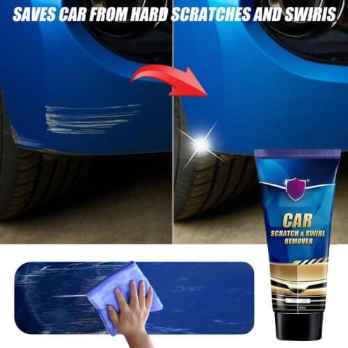 HOT! 60 ML Car Scratch And Swirl Remover Auto Scratch Repair Tool Car Scratches Repair Polishing Wax Anti Scratch Cream TSLM1