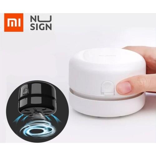 Xiaomi NUSIGN Desk Portable Desktop Cleaner Mini Desk Vacuum Cleaner for School Classroom Office School Supplies