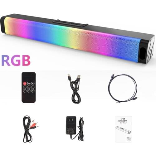 New TV Sound Bar Bluetooth-compatible Super Power Sound Speaker Wired and Wireless Surround Stereo Subwoofer for Home Theater