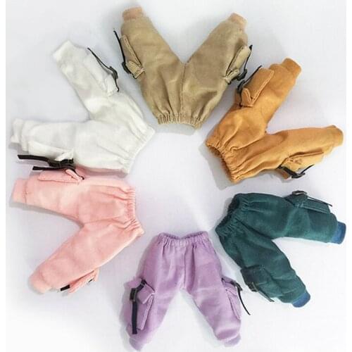 Ob11 doll clothes accessories pocket work clothes casual pants suitable for Molly, Gsc, Pd9, Ymy, 1/12bjd doll custom products