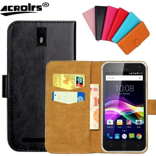 Original! myPhone FUN 5 Case ,6 Colors High Quality Leather Exclusive Case For myPhone FUN 5 Cover Phone Bag Tracking