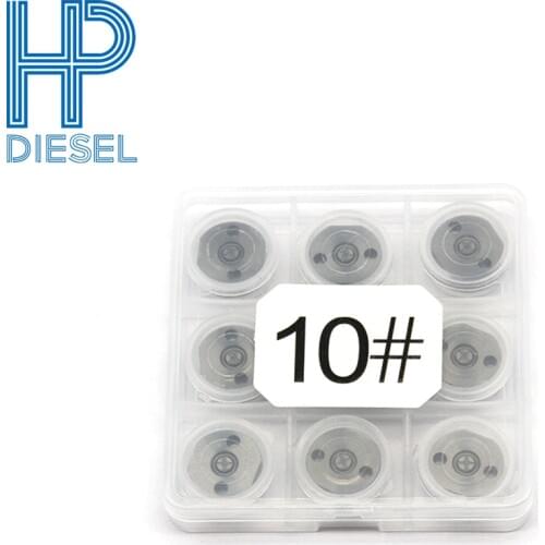 9pcs/lot Hot sale control valve plate 10# suit for Denso injector 095000-5125/5214/5271/5284/5391/5653/5780/5960/5963/5971/5972