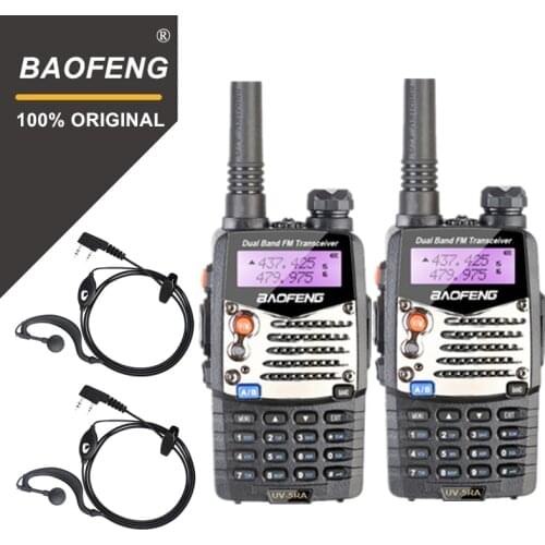 2PCS Baofeng UV-5RA Walkie Talkie Upgraded Version UV 5RA Dual Band CB Radio VOX FM Transceiver for Hunting Two Way Radio