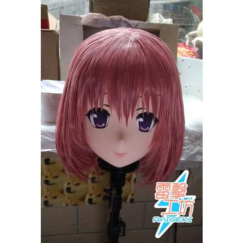 RAIGEKI MAKS 47) Resin 3/4 Head Female/Girl Kigurumi Anime Cosplay Masks Crossdress Japan Role Lolita Crossdresser DOLL BJD Cos