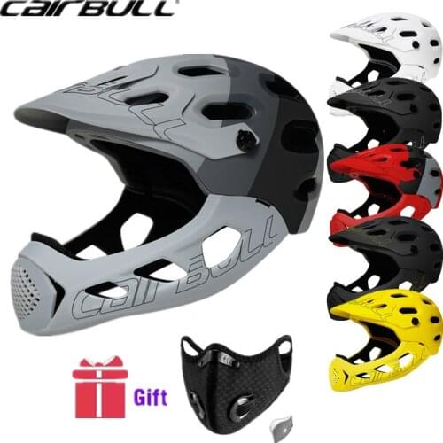 Cairbull Cycling Helmet Full Face MTB OFF-ROAD Lightweight MTB Road Mountain Bike Helmet Outdoor Sports Safety Bicycle Caps