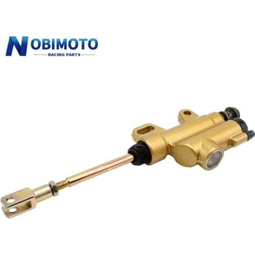 Dirt Bike Rear Brake Pump System High Performance Alloy Rear brake Hydraulic Pump Gold For Mini Small off-road CRF50 TTR KLX