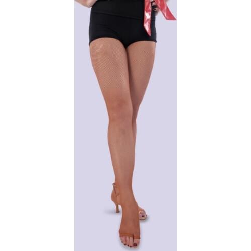 Women Practise Latin Dance Pantyhose Stockings Socks Fishnet Seamless Tights Ballet Dancing Black Coffee