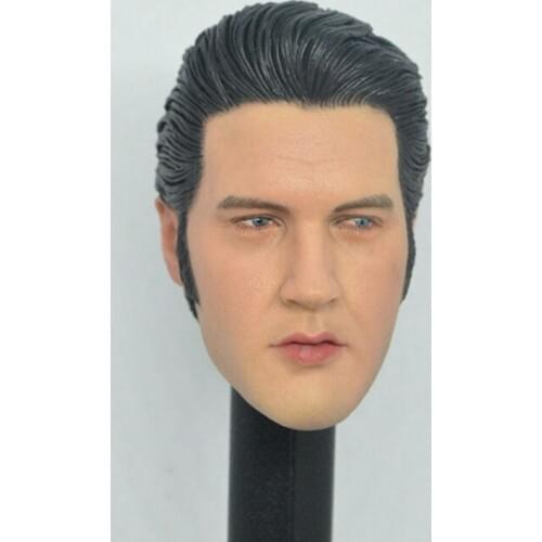1/6 Scale Male The King Elvis Presley Head Sculpts Model Toys For 12" Action Figure Body Gifts Collections