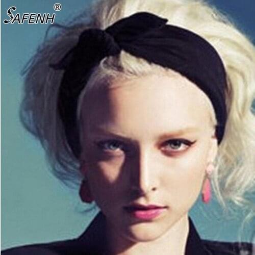 New Winter Headband for Women 11 Colors Ear Cotton Girl Hair Fashion Turban Headband for Girl Headwrap Top Knot Hairband 1 PC