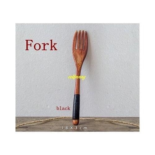 100pcs/lot Fast Shipping 18x3cm High quality Wooden Spoon wood Fork Cooking Utensil Soup Teaspoon Catering Kitchen Tools