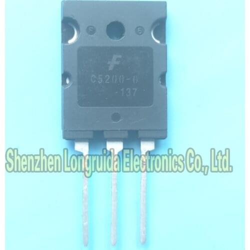 2Pair 2SA1943-0 2SC5200-0 A1943-0 C5200-0 TO-3PL NPN+PNP Power Amplifier Transistor