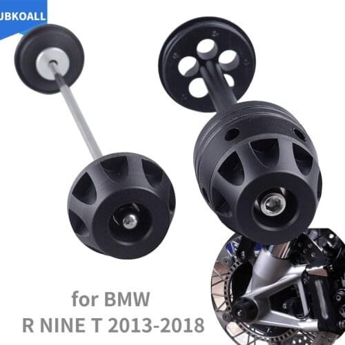 2015 R Nine T R9T R 9T Motorcycle Front Rear Axle Fork Sliders Crash Protector Guard Wheel Cap For BMW R NineT R1200R 2014-2017