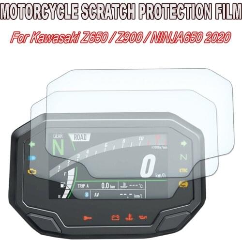 For z650 z900 Ninja 650 ninja650 2020 Motorcycle Cluster Scratch Protection Film Screen Protector Accessories