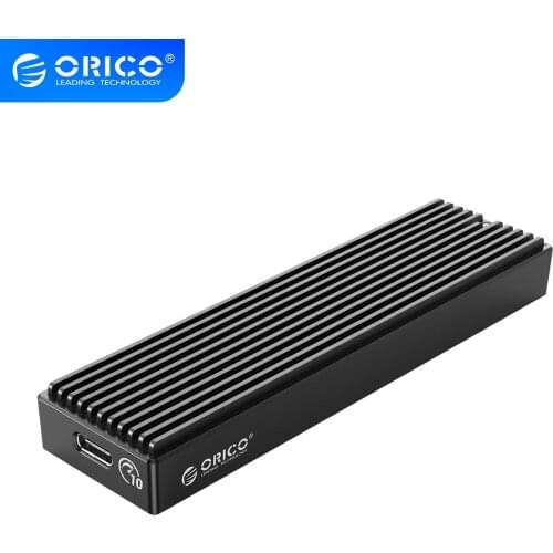 ORICO LSDT USB C M.2 Case NVMe Gen2 10Gbps PCIe SSD Case M.2 NGFF 5Gbps SATA Drive Box Heat Dissipation For 2230/2242/2260/2280