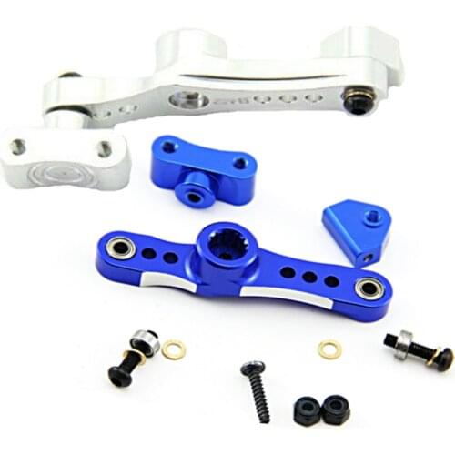 CNC Metal Throttle Servo Arm Kit Fit for 1/5 GTB Racing Losi 5ive-t Rofun Rovan LT King Motor x2 Rc Car Parts