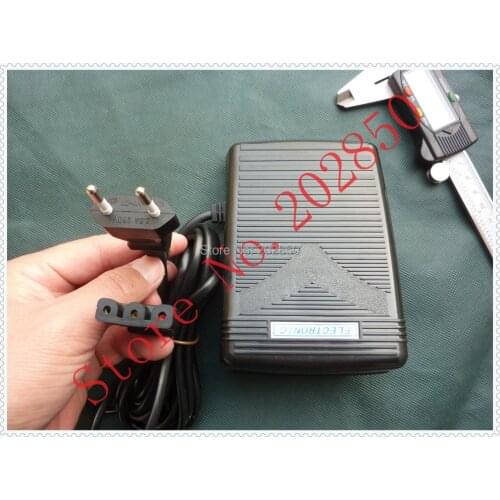 Domestic Sewing Machine Foot Pedal Controller,200-240V~,0.5A,50Hz,EU Plug,Connector 8.9X28.63mm, For Singer,Janome